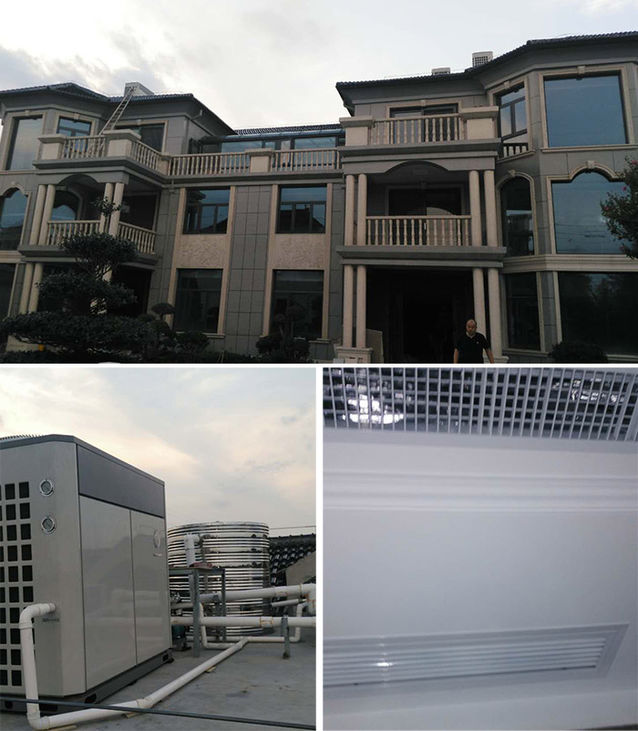 空氣能熱水器，節(jié)能熱水器，熱泵供暖，中央熱水工程