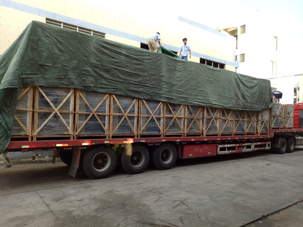 清華王牌煤改電發(fā)貨