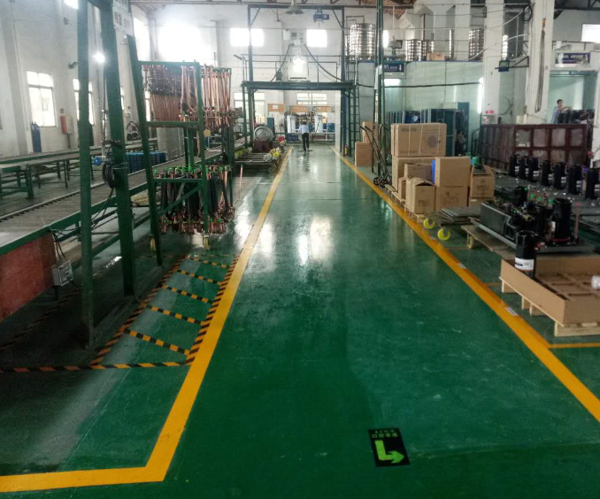 聚陽煤改電生產(chǎn)車間