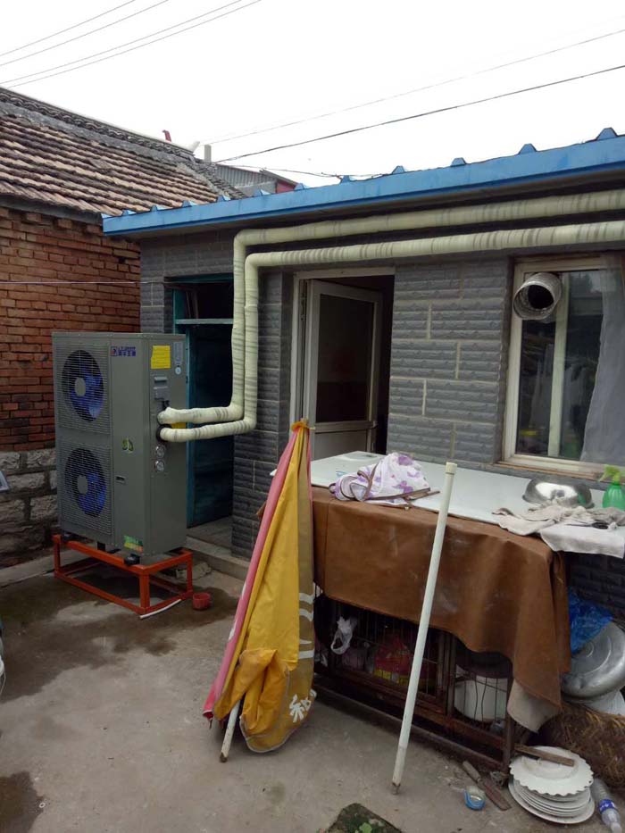 聚陽王牌北京煤改電空氣能安裝案例