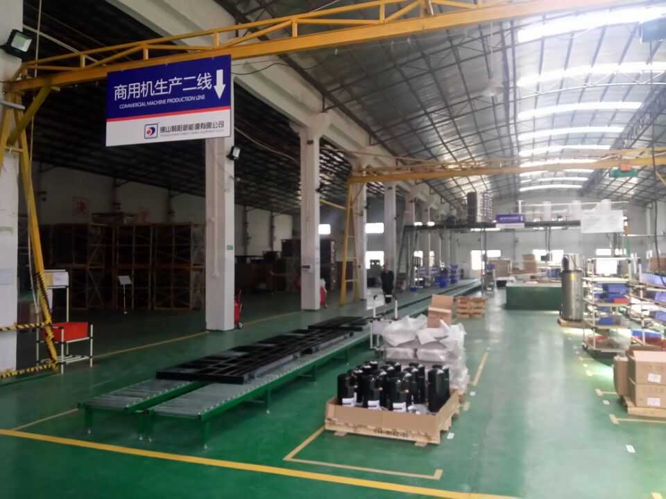 聚陽(yáng)公司新廠車間