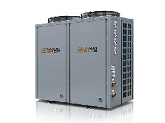 10P泳池空氣能熱水工程機(jī)組，別墅泳池工程，別墅熱水循環(huán)系統(tǒng)，別墅熱水循環(huán)泵